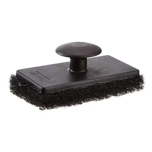 Star brite All-Purpose Coarse (Black) Scrubber Pad with Handle for Boats and Heavy-Duty Cleaning