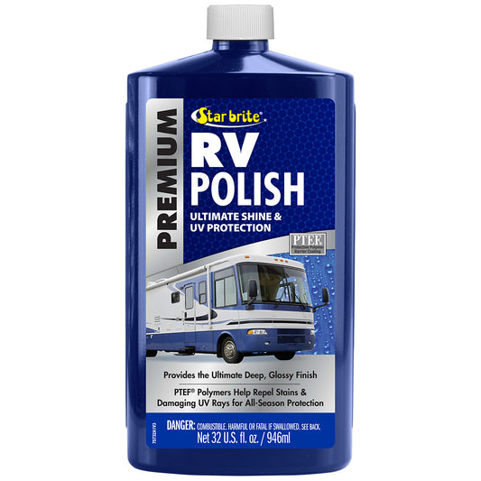 Star brite Premium RV Polish - 32 oz for Long-Lasting Shine and UV Protection
