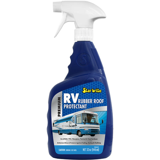 Star brite Premium RV Rubber Roof Protectant Spray - 32 oz for Long-Lasting Roof Protection