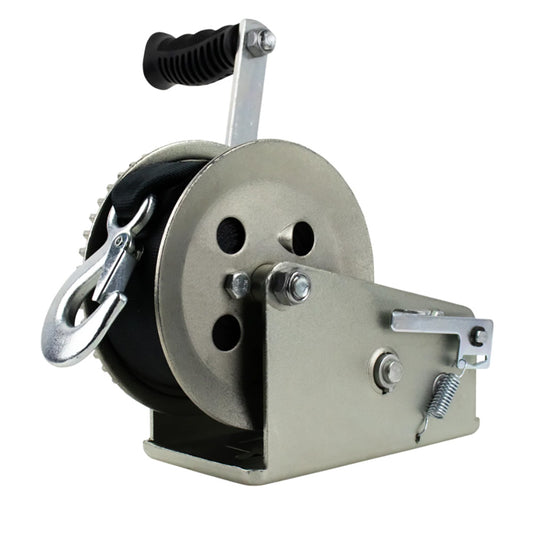 Powerwinch Utility Series 2,000 lb Two-Speed Winch with 8-Inch Zinc Crank Arm