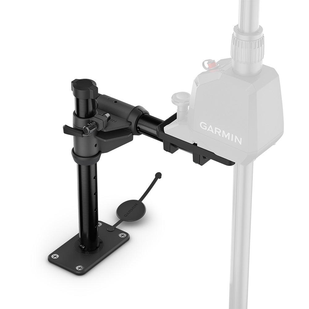 Garmin Gunnel Mount System for Spy Pole - Easy Swivel Deck Mounting Solution