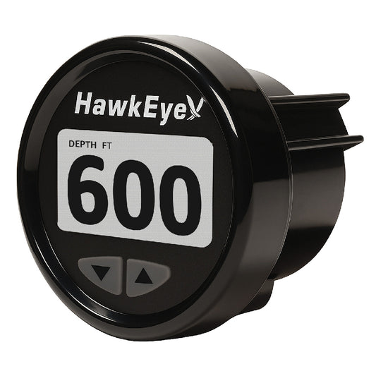 HawkEye DepthTrax Edge In-Dash Depth Finder with HD Color Display and 600 ft Max Depth - Part Number DT3BX-TM
