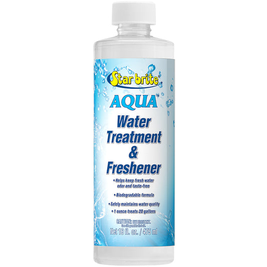 Star brite AQUA Water Treatment & Freshener - 16 oz for Boats and RVs