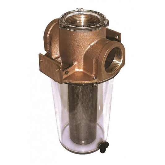 GROCO ARG-755 Series 3/4-Inch Stainless Steel Raw Water Strainer with Basket