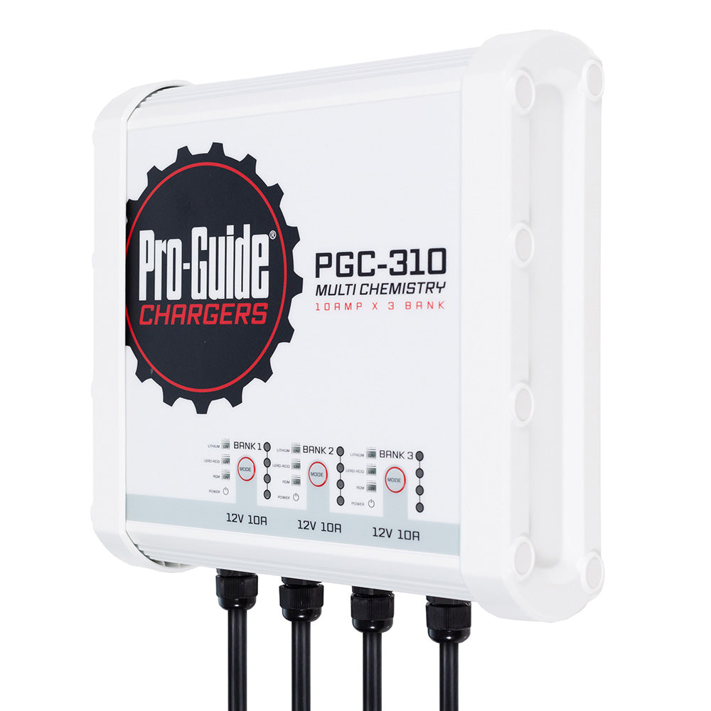 Pro-Guide Batteries PGC-310 3 Bank On-Board 12V Battery Charger - 30 Amp