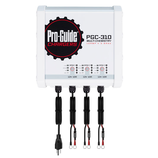 Pro-Guide Batteries PGC-310 3 Bank On-Board 12V Battery Charger - 30 Amp