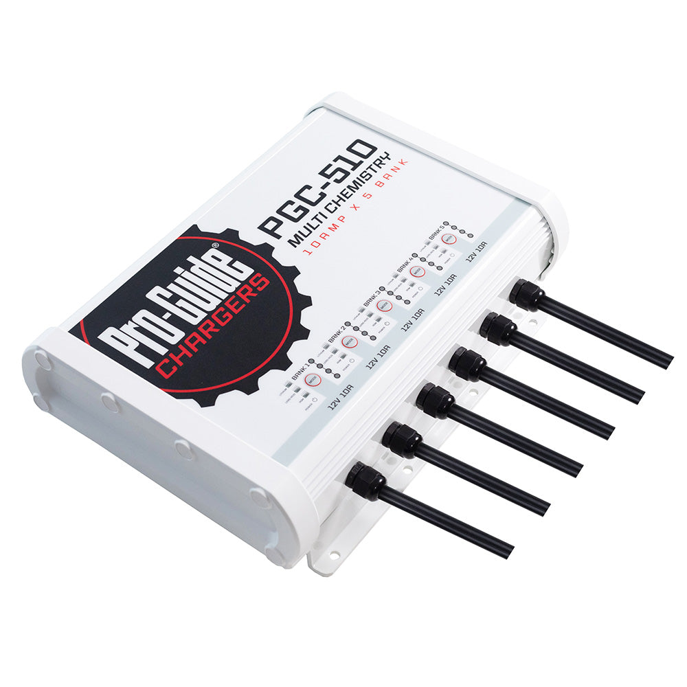 Pro-Guide Batteries PGC-510 5 Bank On-Board 12V Battery Charger - 50 Amp