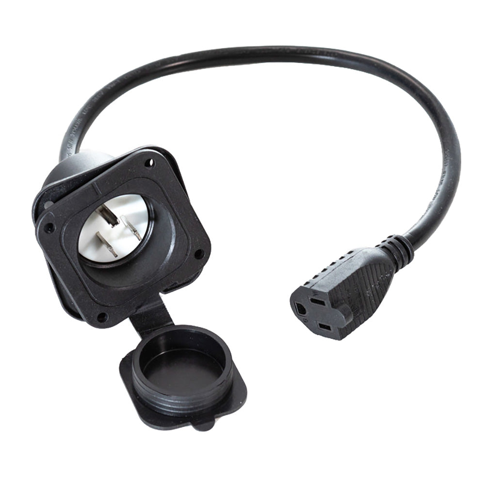 Pro-Guide Batteries TWPS Single AC Receptacle with Built-In Extension Cable