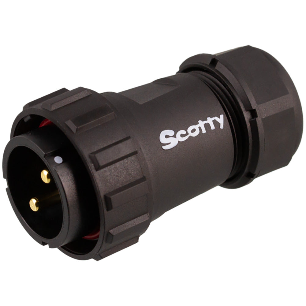 Scotty 2123 Marine Grade 12V Plug for Downriggers and Line Pullers