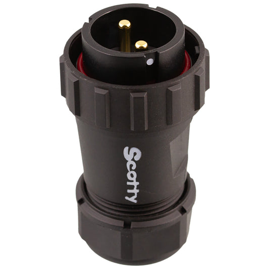 Scotty 2123 Marine Grade 12V Plug for Downriggers and Line Pullers