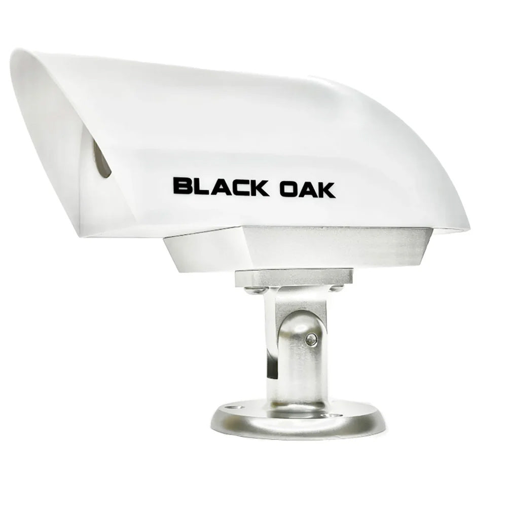 Black Oak LED Nitron XD Pro Full Color Marine Night Vision Camera – 4 Inch Tall Base with HDMI – White