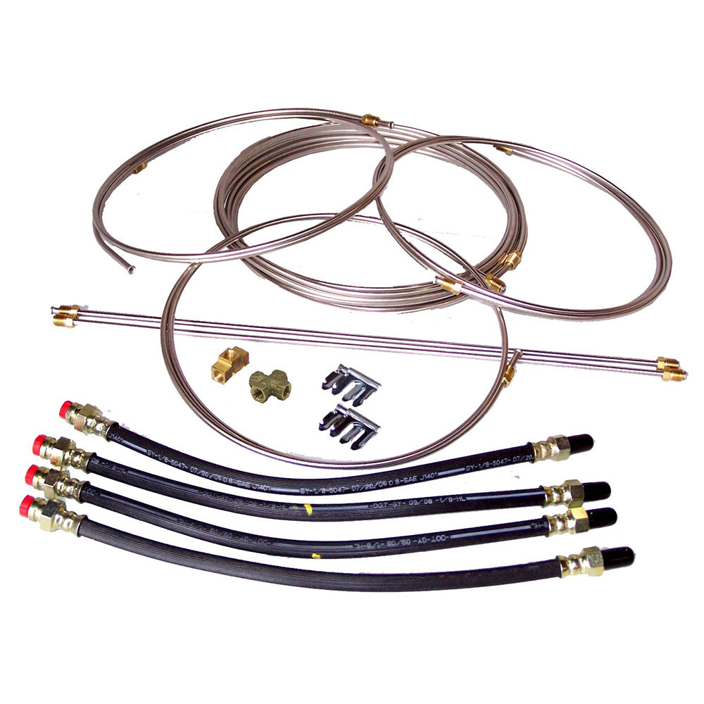Load Rite 6017.10S Stainless Steel Brake Line Kit for Tandem Axle Trailers