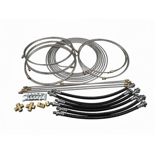 Load Rite Stainless Steel Break Lines Tri Axle Kit for Heavy-Duty Trucks