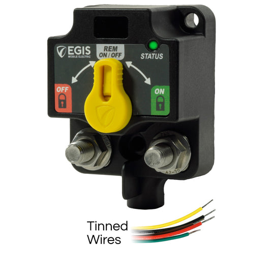 Egis Mobile Electric XD Flex 2 Single Relay with Knob and Tinned Wires, Part 8710-1500