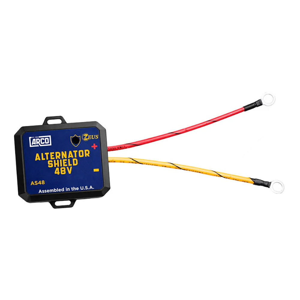 ARCO Marine Zeus Alternator Shield - 48V for High-Output Marine and RV Electrical Systems