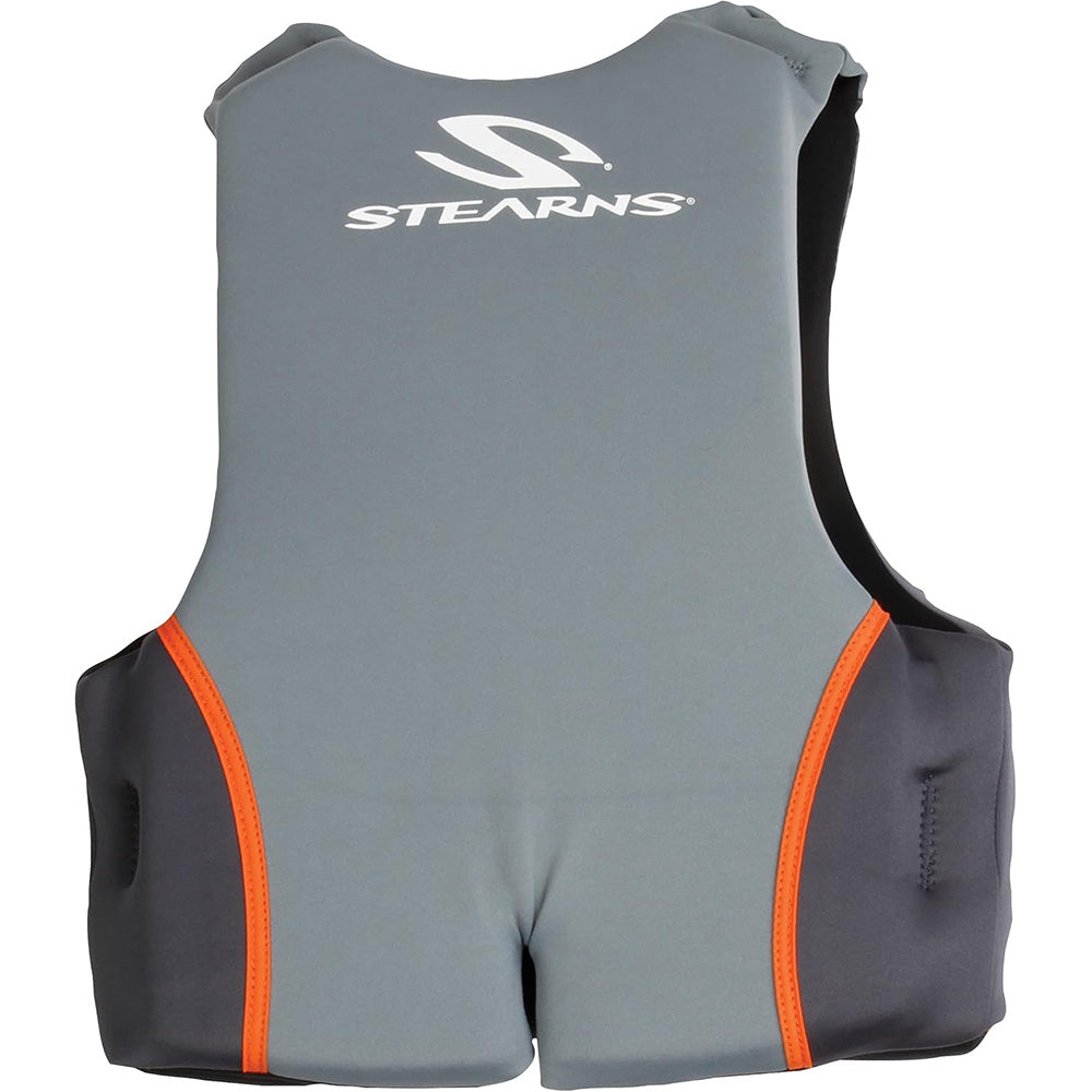 Stearns Youth Hydroprene Life Vest - Type III, 50-90 lbs, Blue/Grey