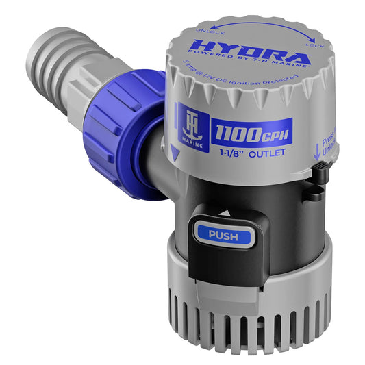 T-H Marine HYDRA Cartridge Bilge Pump - 1100 GPH, 12V Marine Water Removal System
