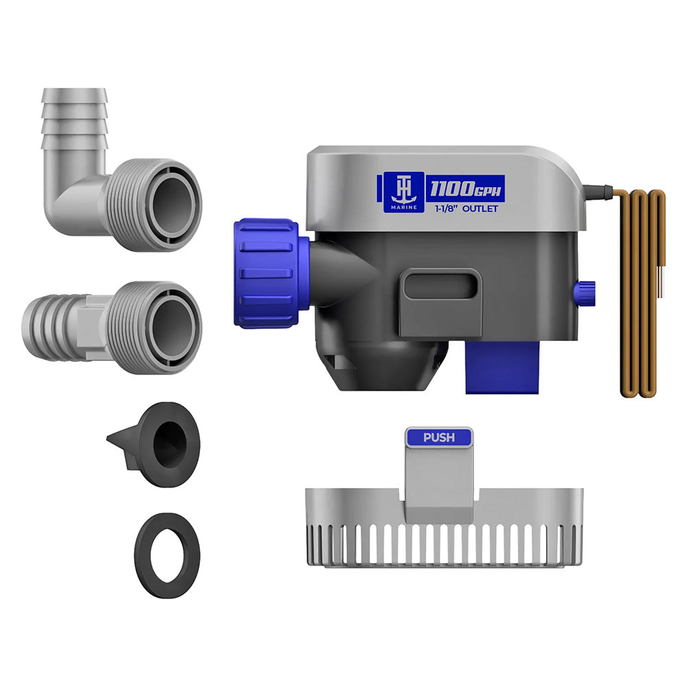 T-H Marine HYDRA Automatic Bilge Pump - 1100 GPH - 12V for Reliable Water Removal