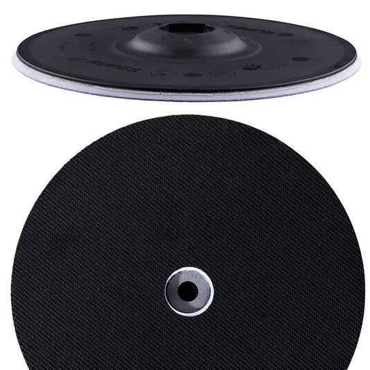 RUPES PrecisionPro Backing Plate – 125mm/5 Inch Velcro M8 Bolt with Shroud Lubricant