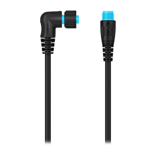 Garmin BlueNet Network Cable 8-Inch with Right Angle Connector – Marine Ethernet Cable for Reliable Data Transmission