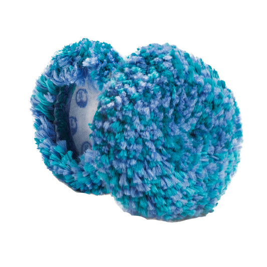 Lake Country Marine Blue/Teal Medium Cut Wool Pad - 3 in x 0.75 in for Effective Oxidation Removal
