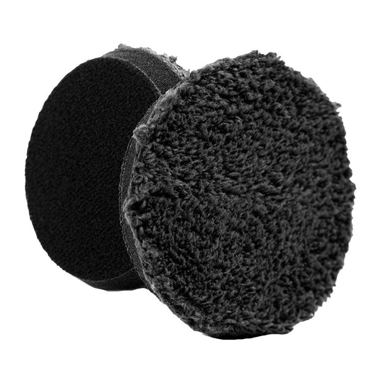 Lake Country HDO Black Microfiber Polishing Pad 3.5" for Long-Throw Orbital Polishers