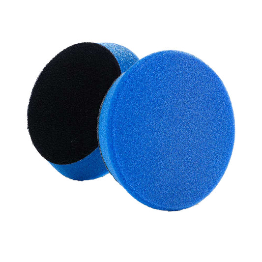 Lake Country SDO Blue Heavy Polishing Pad 3.5-inch x 7/8-inch - 2-Pack for Deep Corrections