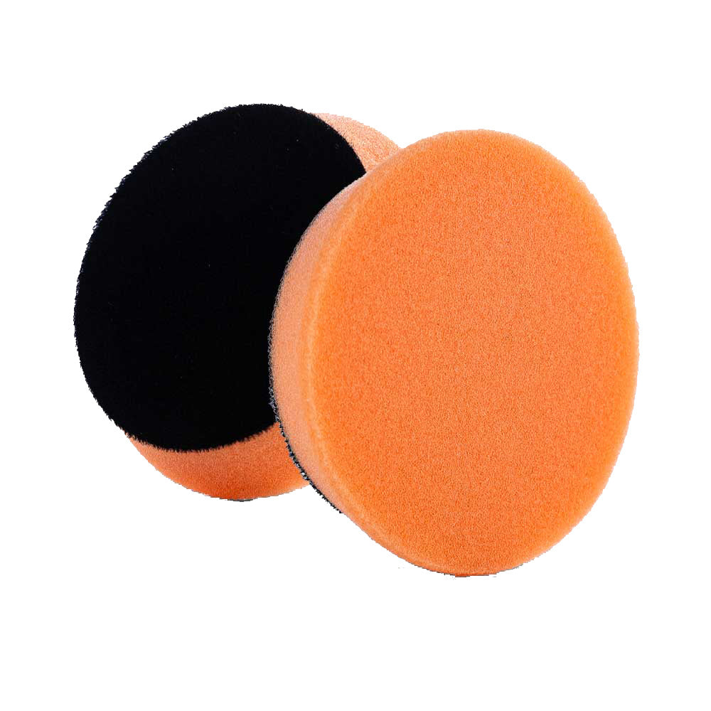 Lake Country SDO Orange Polishing Pad 3.5 inches x 7/8 inch – 2-Pack for Fine Finishing and Light Swirls