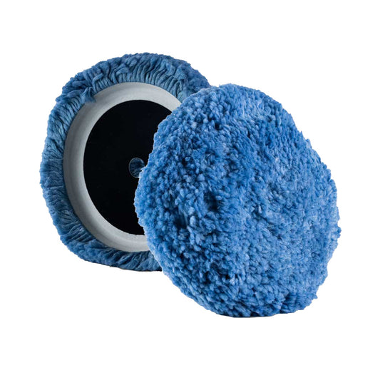 Lake Country 16-600-LC 8-Inch x 1.5-Inch 100% Steamed Untwisted Wool/Silk Pad