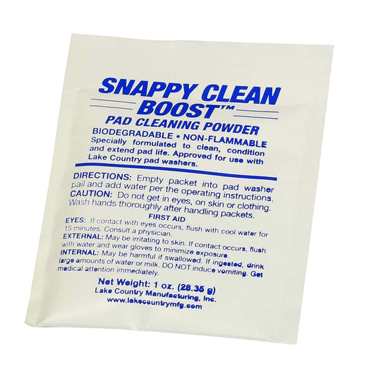 Lake Country Pad Cleaning Powder with Citrus Scent – 1.25oz Packets (72 per Case)