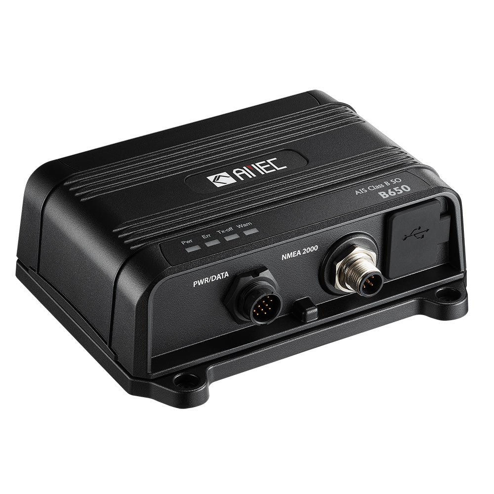 AMEC B650 Class B AIS Transceiver - 5W SOTDMA with NMEA 2000, NMEA 0183, and USB Connectivity