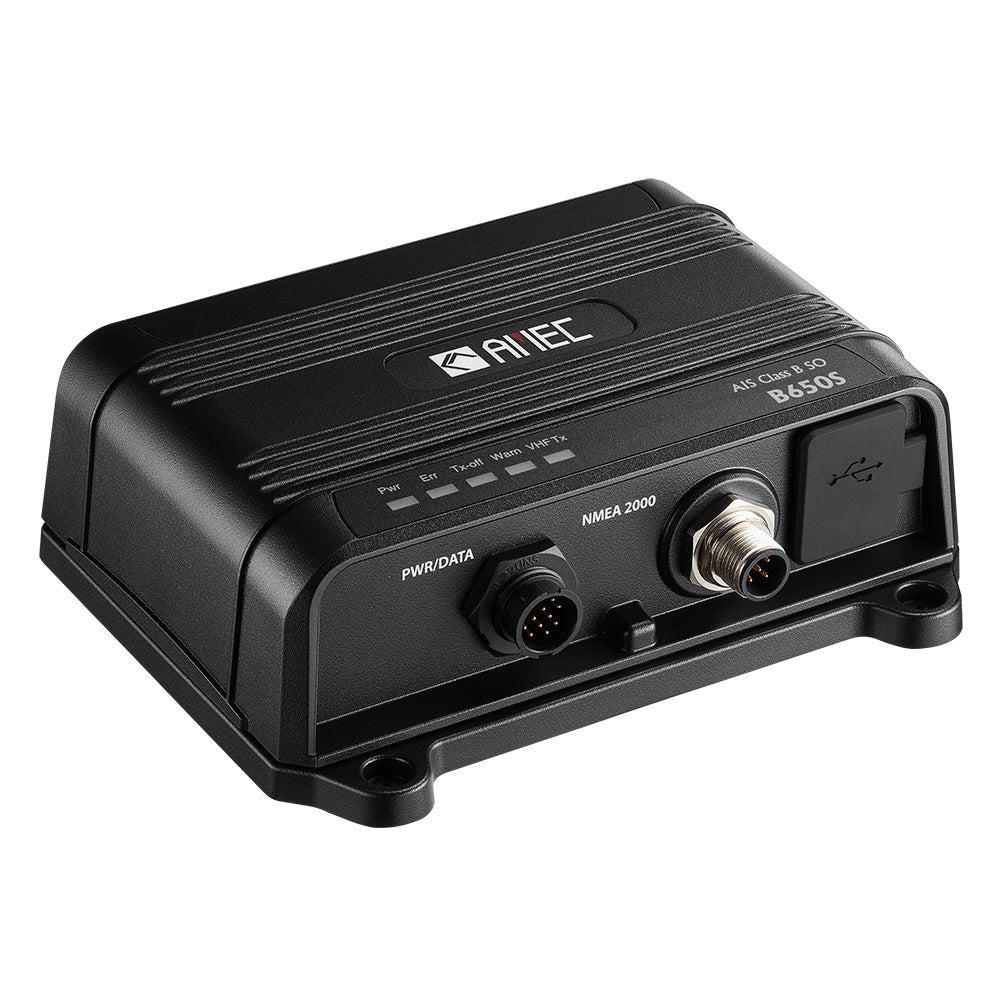 AMEC B650S Class B AIS Transceiver with VHF Antenna Splitter – 5W SOTDMA, NMEA 2000, NMEA 0183, USB