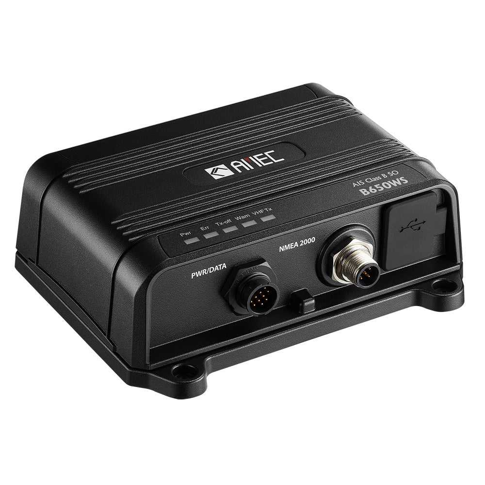 AMEC B650WS Class B AIS Transceiver with Wi-Fi & VHF Antenna Splitter - 5W SOTDMA, NMEA 2000 & 0183