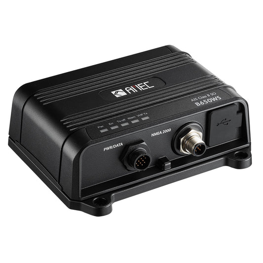 AMEC B650WS Class B AIS Transceiver with Wi-Fi & VHF Antenna Splitter - 5W SOTDMA, NMEA 2000 & 0183