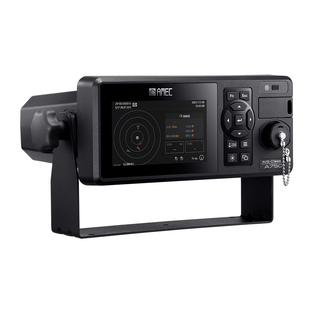 AMEC A750 Class A AIS Transceiver with 4.3-Inch Sunlight-Readable Display