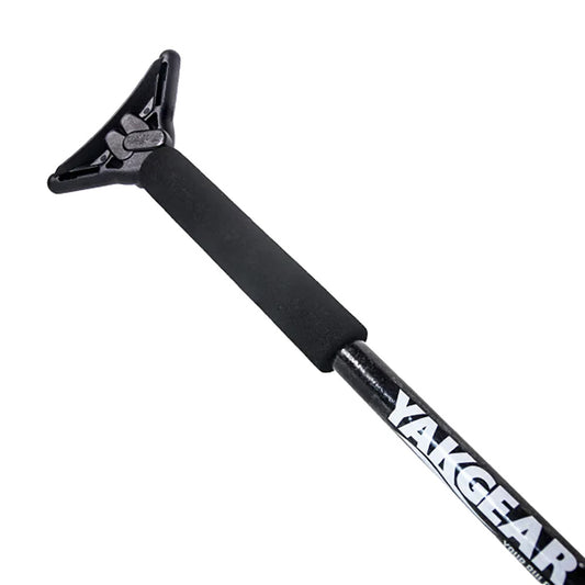 YakGear YakStick 6.5' Black Floating Stake-Out Anchor Stick with Mudfoot