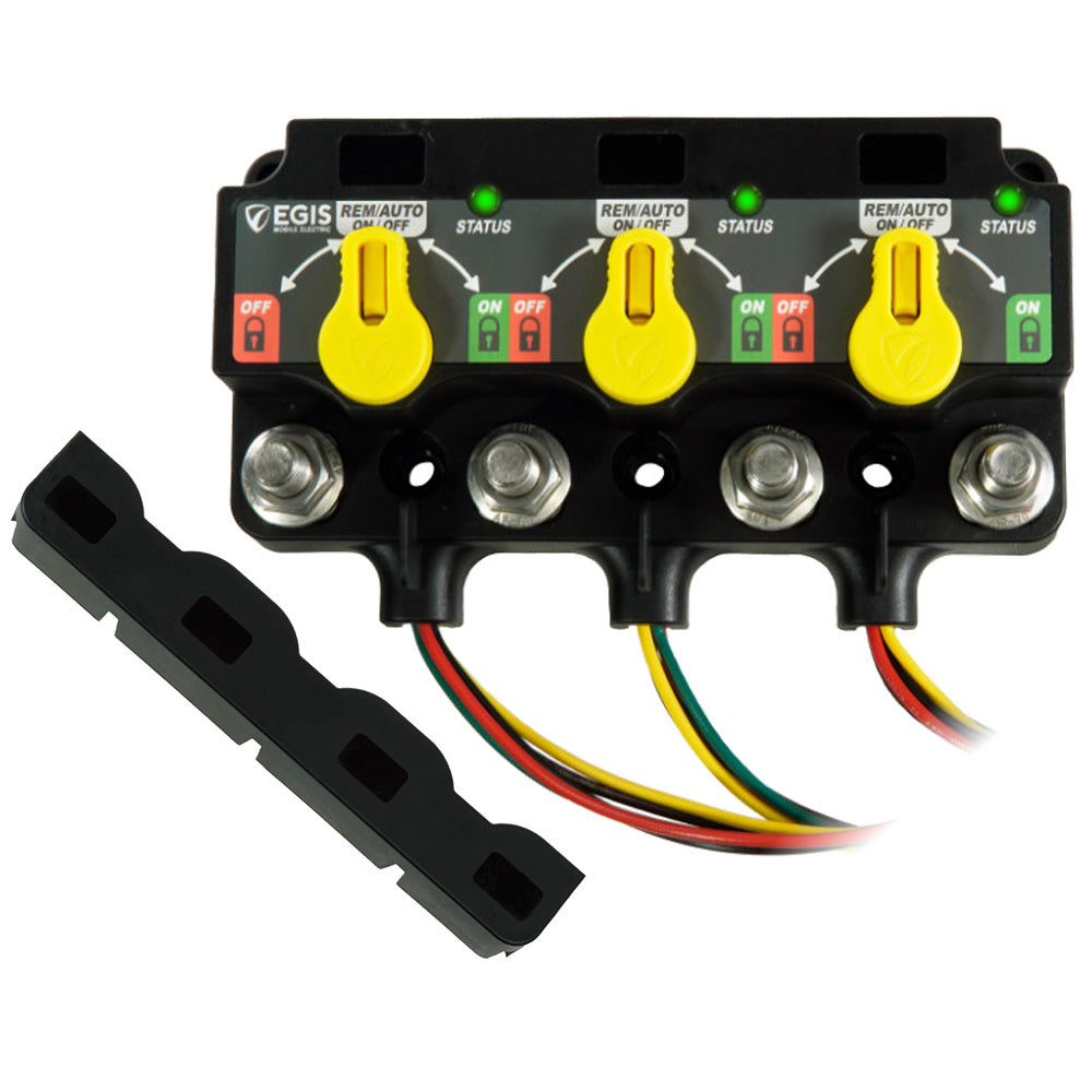 Egis Mobile Electric XD Flex L Triple Relay with Knobs - DTM for High-Voltage Lithium Systems