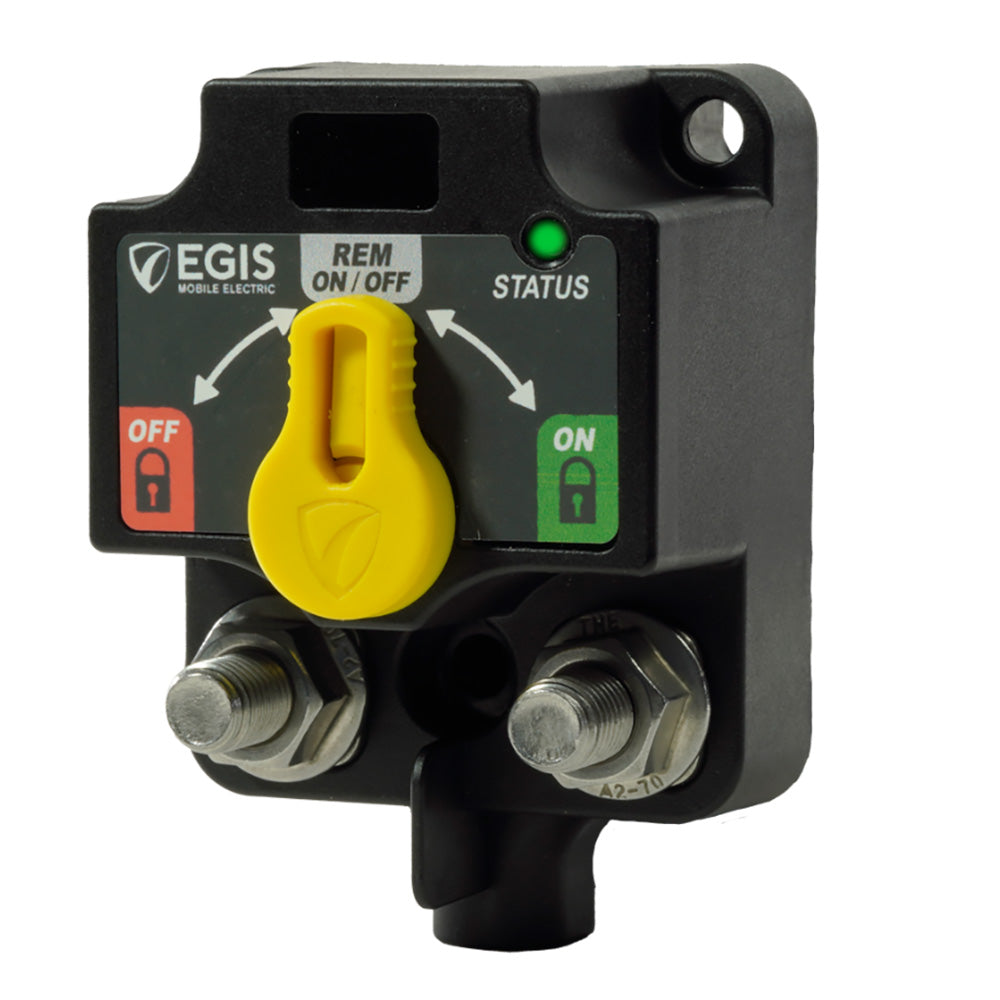 Egis Mobile Electric XD Single Low Voltage Disconnect with Knob and Tinned Wires