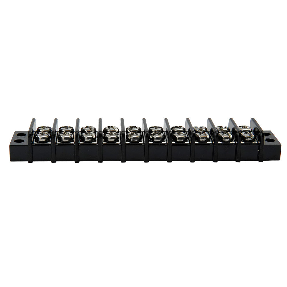 Egis Mobile Electric 20A 10-Circuit Marine Grade Terminal Block - Reliable Electrical Connection for Harsh Environments