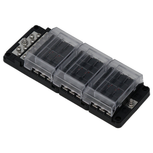Egis Mobile Electric RT Fuse Block 18-Position with Ground and LED Indication