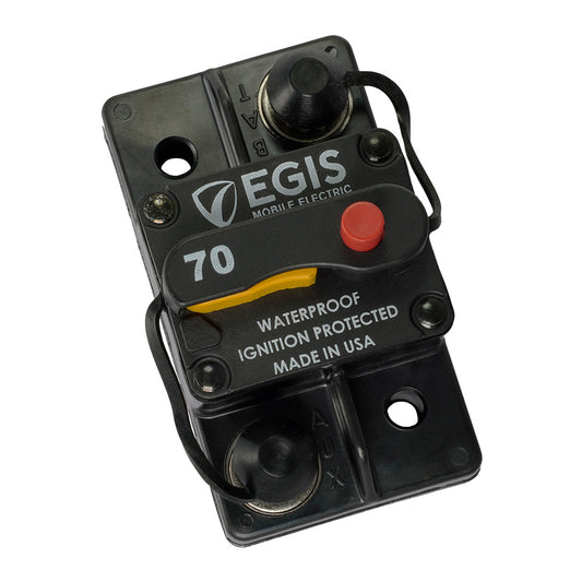 Egis 70A Circuit Breaker 85 Series Surface Mount - Reliable Overcurrent Protection for Marine and Automotive Applications