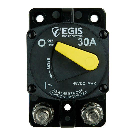 Egis Mobile Electric 30A Circuit Breaker - 87 Series Surface Mount for Reliable Circuit Protection