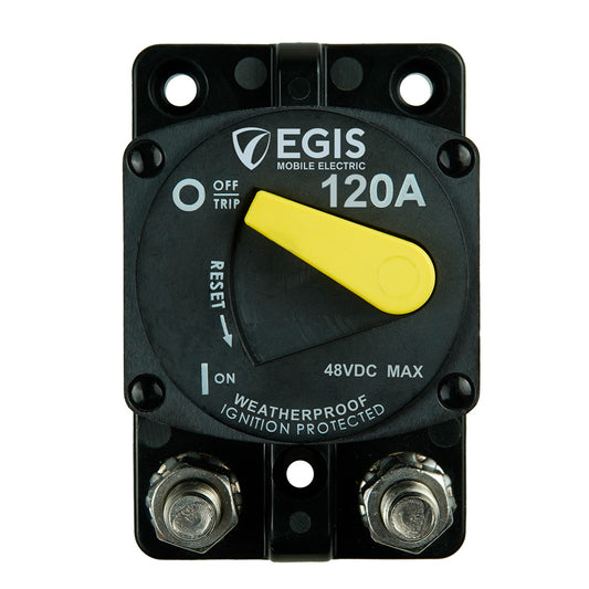 Egis Mobile Electric 120A Circuit Breaker - 87 Series Surface Mount for Reliable Circuit Protection