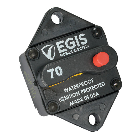 Egis Mobile Electric 70A Circuit Breaker - 85 Series Panel Mount for Reliable Electrical Protection
