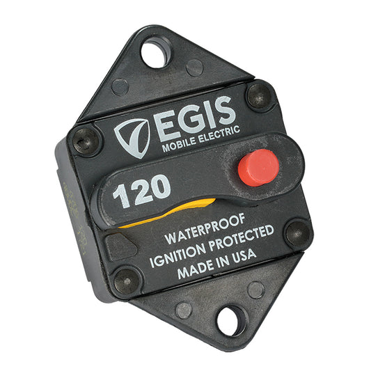 Egis Mobile Electric 120A Circuit Breaker - 85 Series Panel Mount