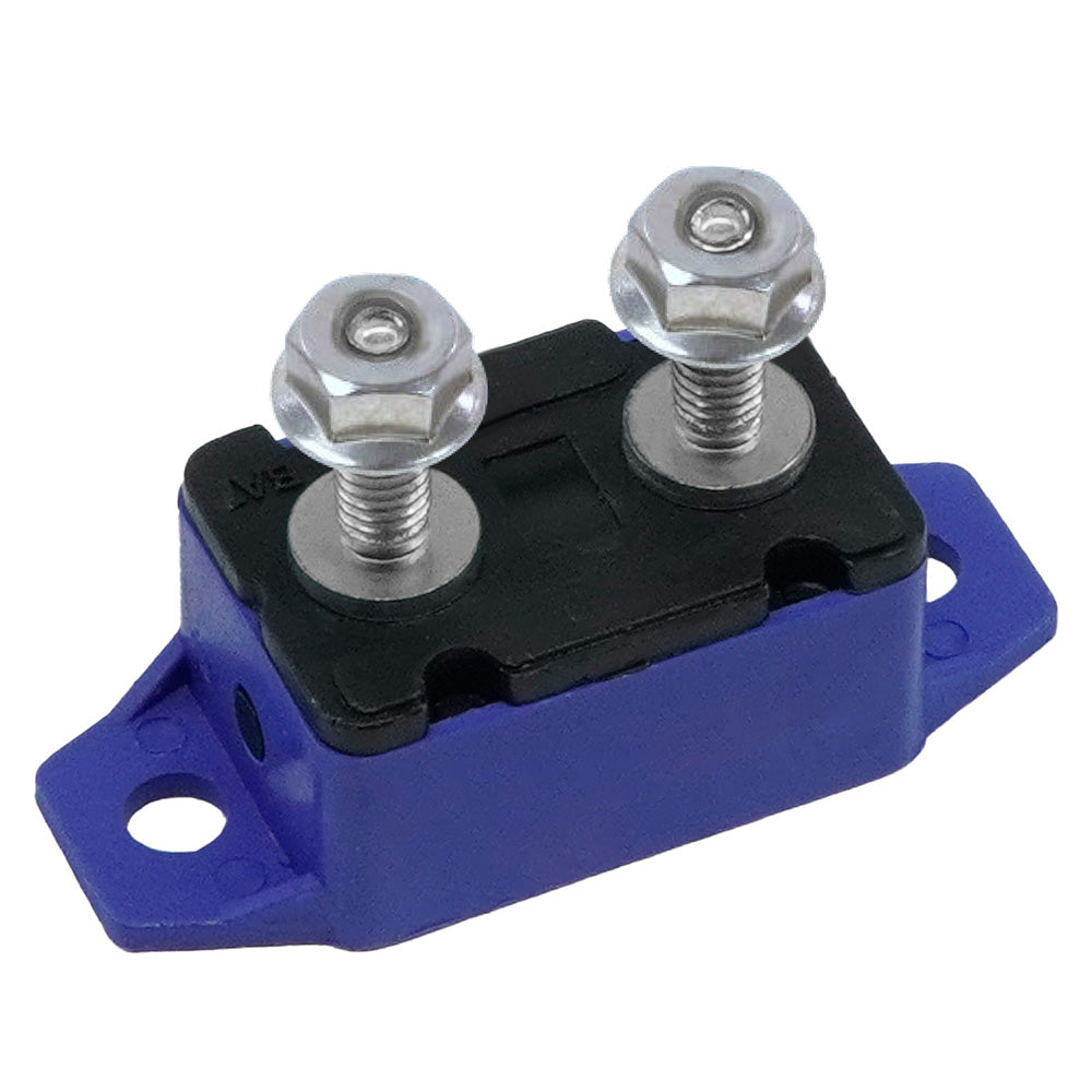 Egis Mobile Electric 15A Blue Short Stop Circuit Breaker with Weather Resistance