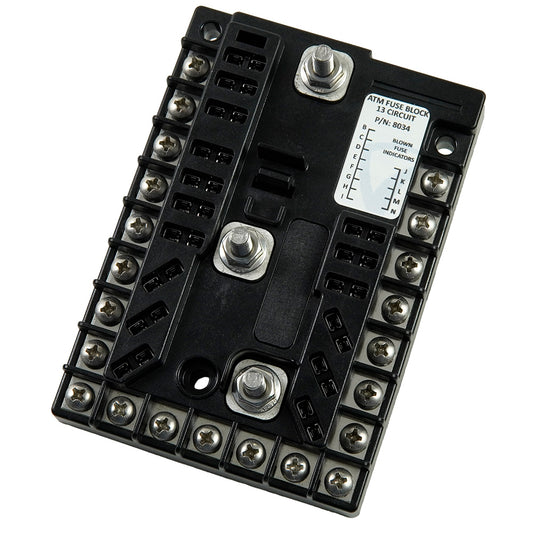 Egis Mobile Electric Fuse Block 13 Circuit + Ground, 200A PDM-14