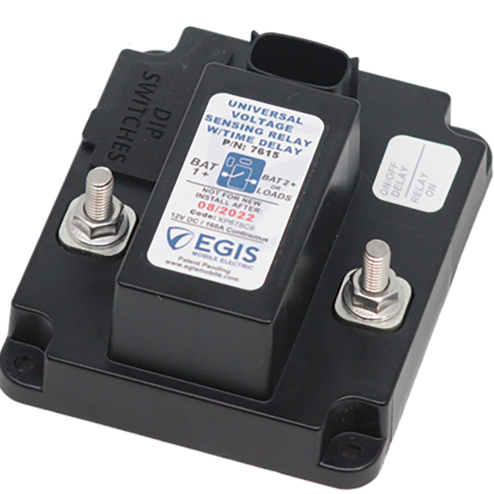 Egis Mobile Electric TH3 Universal Voltage Sensing Relay with OPT Time Delay, 160A