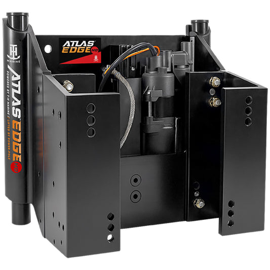 T-H Marine Supplies Atlas Edge 4-Inch Set Back Hydraulic Jack Plate for Heavy Duty Marine Applications