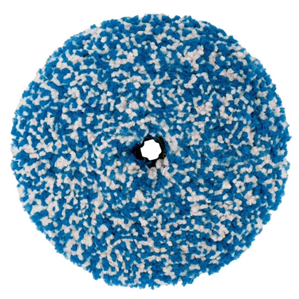 RUPES Smartfix Double Sided Coarse Wool Polishing Pad - Professional Rotary Wool Buffer, 7-Inch
